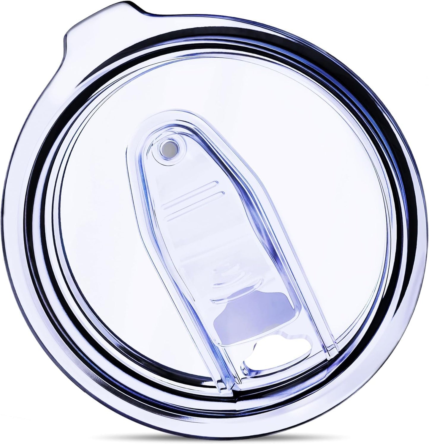 30 oz Pack of 4 Replacement Lids for Yti Tumblers - 3.7 Inch Diameter - Spill Proof Lids Silicon Sliding Covers, Fits Yti Tumblers, Hydro Flask, Reusable No Leak Design, Splash Resistant 30 oz Mug