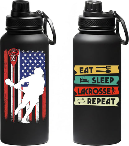 Funny Pickleball Water Bottle 32oz with Lid, Tears of My Pickleball Opponents, Pickleball Gifts for Pickleball Players, Pickleball Lovers, Sports Bottle for Women Men, Stainless Steel