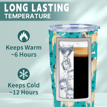 Beagle Gifts for Women Men, 40oz Stainless Steel Insulated Tumbler Travel Cup Mug, Funny and Unique Beagle Gifts for Dog Lover - Colors B