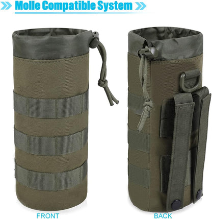 Molle Water Bottle Holder, Water Molle Attachments, Molle Water Bottle Pouch, Tactical Backpack Attachment Pouches