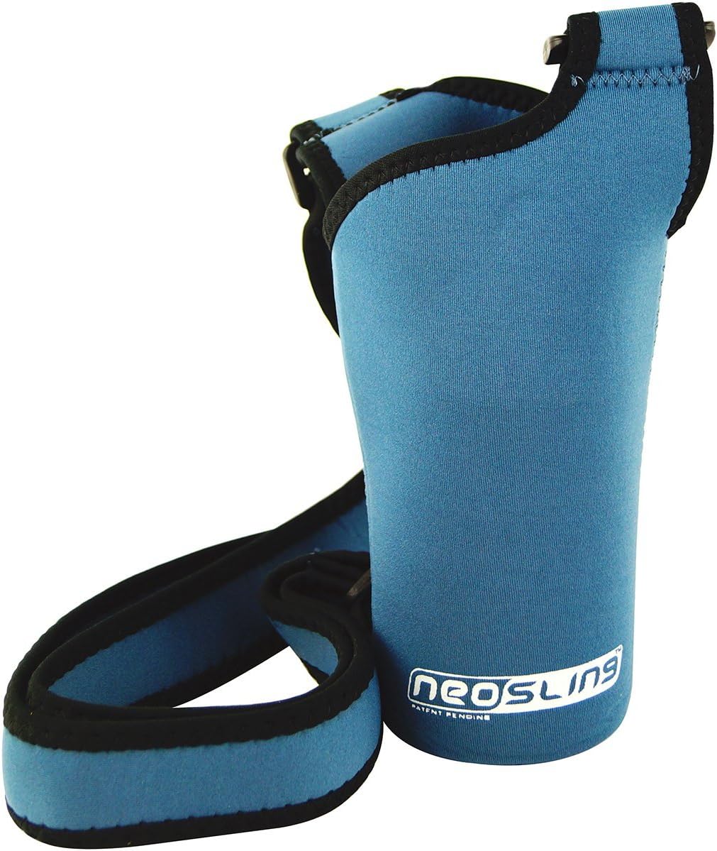 H2O4K9 Neoprene Deluxe Bottle Carrier with Front Pocket (Black) ?…