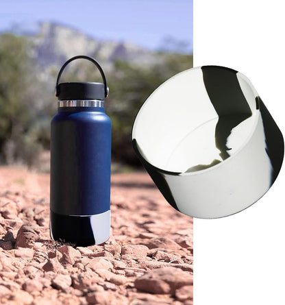 5Pcs Silicone Bottle Boot, Bottom Protector Compatible with Stanley/Hydroflask/Iron Flask/Simple Modern, 2.9-3in Bottom Width of Stainless Water Bottle