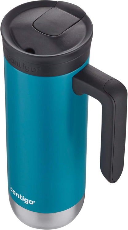Contigo Superior 2.0 Stainless Steel Travel Mug with Handle with SNAPSEAL Lid, 20oz.