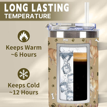 Beagle Gifts for Women Men, 40oz Stainless Steel Insulated Tumbler Travel Cup Mug, Funny and Unique Beagle Gifts for Dog Lover - Colors B
