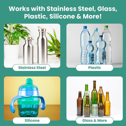 Salem's Elite Brand 12 Effervescent Water Bottle Cleaning Tablets | Tumbler Cleaning Tablets | Deodorizes & Removes Stains on Stainless Steel, Tumblers, Baby & Sports bottles
