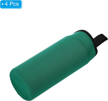 PATIKIL Water Bottle Sleeves, Neoprene Insulated Bottle Bag Holder Carrier Pouch with Finger Strap