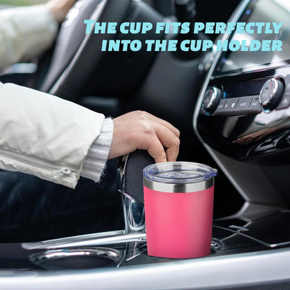 20oz Tumbler with Straw and Brush, Stainless Steel Vacuum Insulated tumbler, Double Wall Insulated Coffee Tumbler for Outdoor, Home, Travel,Office (Buff,1pcs)