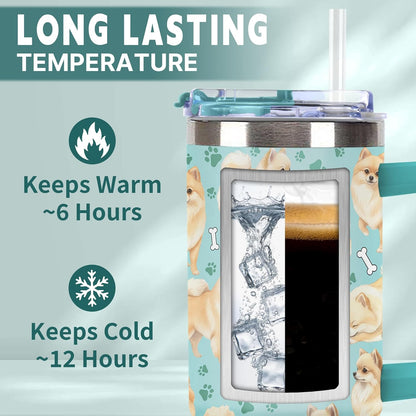 Beagle Gifts for Women Men, 40oz Stainless Steel Insulated Tumbler Travel Cup Mug, Funny and Unique Beagle Gifts for Dog Lover - Colors B