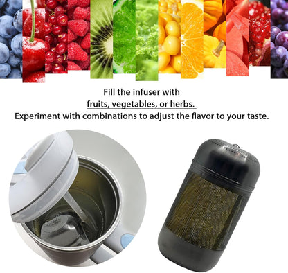 2PCS Fruit Infuser Insert,Flower Tea Infuser for Wide Mouth Water Bottles,Compatible with Stanley,Hydro Flask,Iron Flask, Takeya, ThermoFlask and Similar
