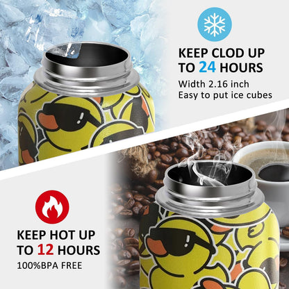 32oz Pickleball Water Bottle Insulated Vacuum Stainless Steel Tumbler Travel Mugs With Straw for Game Sport,Pickleball Accessories