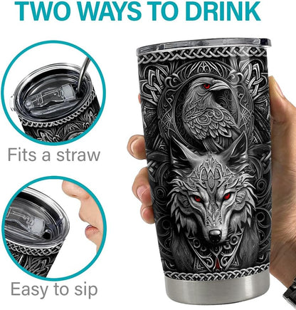 SANDJEST Pickleball Tumbler 20oz, Stainless Steel Travel Cup with Lid, Insulated Coffee Mug, Pickleballs Gifts for Women Girls Friends Sisters Players on Birthday Christmas