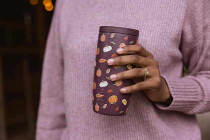 Simple Modern Halloween Signature Voyager | 16oz Travel Coffee Mug Tumbler with 360° Lid | Gifts for Women Men | Ceramic-Lined Insulated Stainless Steel Cold Brew Iced Coffee Cup | Spooky Mix