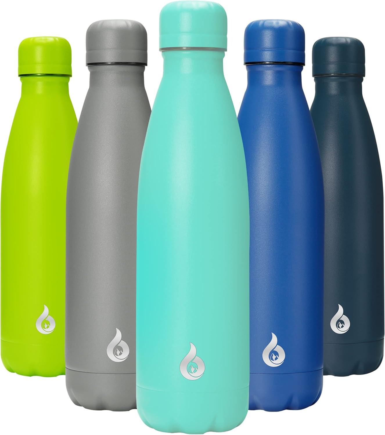 BJPKPK Insulated Water Bottle 12oz Small Stainless Steel Water Bottles Reusable Metal Thermal Keep Cold and Hot,Dreamy Purple - Colors A