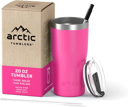 | 30 oz Tuscan Sun Insulated Tumbler with Straw & Cleaner - Retains Temperature up to 24hrs - Non-Spill Splash Proof Lid, Double Wall Vacuum Technology, BPA Free & Built to Last