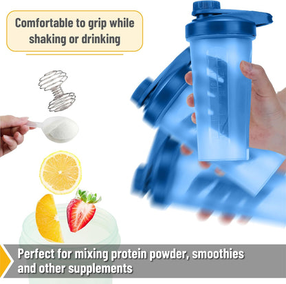 Mr. Pen- Shaker Bottles for Protein Mixes with Twist Cap, 28 oz, Protein Shaker Bottle with Wire Whisk Ball, Shaker Cup, Mixer Bottle