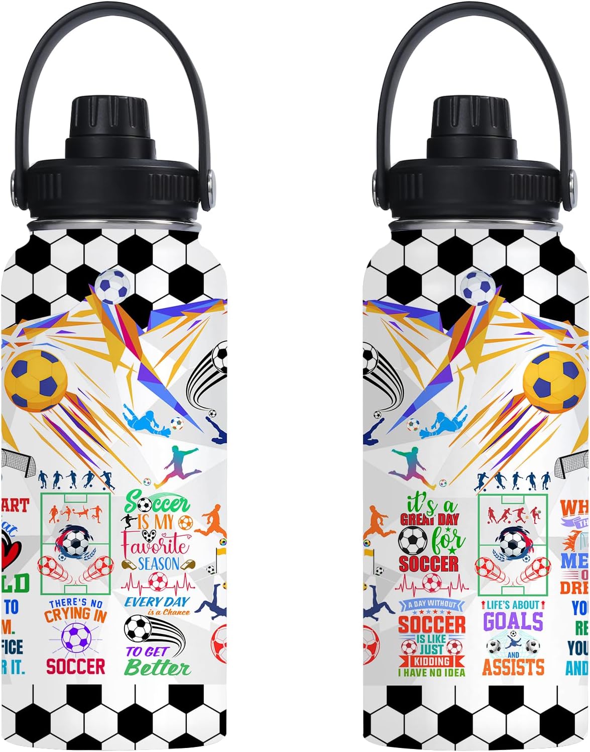 Pickleball Water Bottle 32oz Stainless Steel Insulated Vaccum with Lid, Pickleball Gifts for Pickleball Players, Pickleball Lovers, Women Girls Ladies