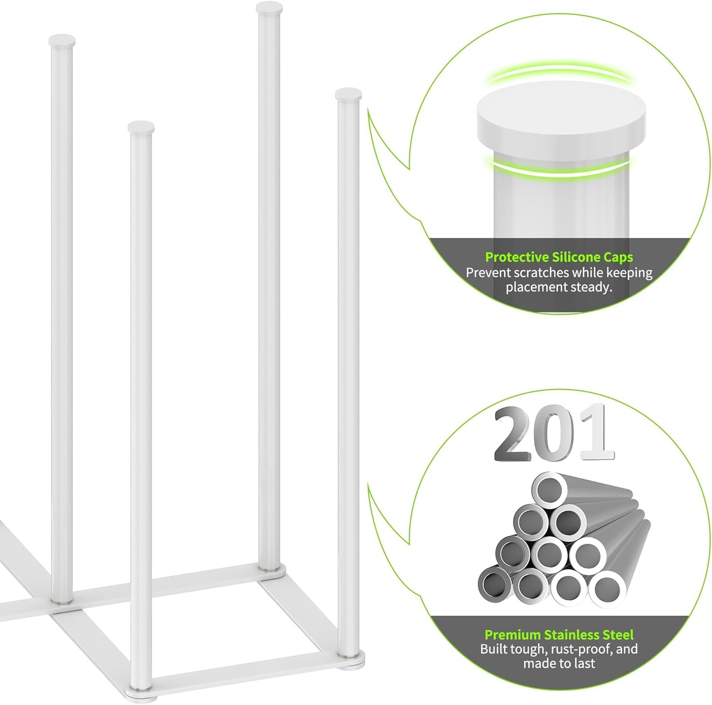Collapsible Bottle Drying Rack, Foldable Baby Bottle Drying Rack, Portable Drainer Stand Holder for Water Bottles, Cup, Reusable Silicone Bag, Cutting Board (Black)