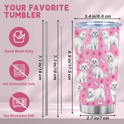 Beagle Gifts for Women Men, 40oz Stainless Steel Insulated Tumbler Travel Cup Mug, Funny and Unique Beagle Gifts for Dog Lover - Colors B