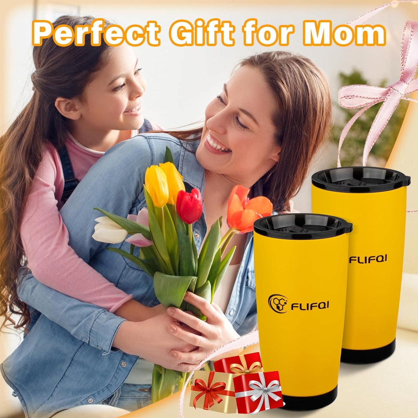 20oz Tumbler with Lid Double Wall Vacuum Insulated Travel Coffee Mug Stainless Steel Thermal Cup Powder Coated Sturdy Coffee Tumbler for Hot and Cold Beverage (Baby blue,1)