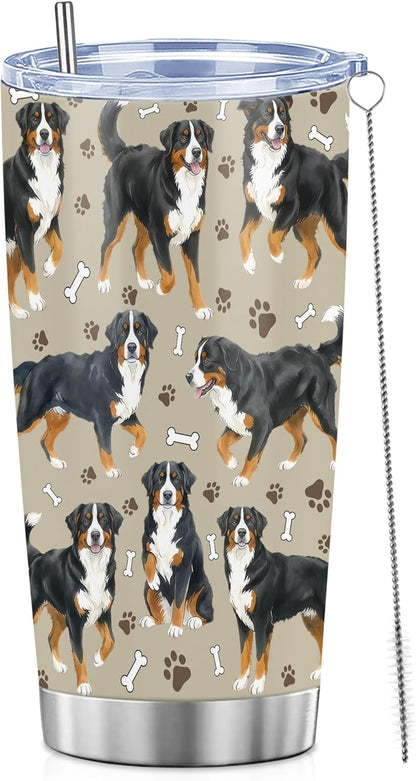 Beagle Gifts for Women Men, 40oz Stainless Steel Insulated Tumbler Travel Cup Mug, Funny and Unique Beagle Gifts for Dog Lover - Colors B
