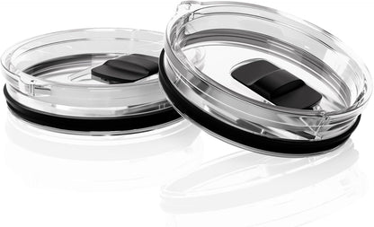 20 oz Tumbler Lid for YETI, 2 Pack Replacement Lids for YETI 20oz Tumbler & 10 oz Lowball, 10 oz Mug, Coffee Cup Covers with Magnetic Slider for Gift, BPA Free