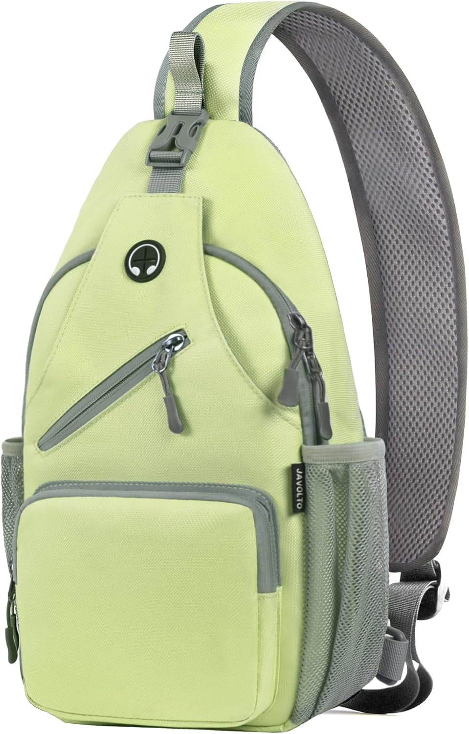 Javolto Sling Bag for Men Crossbody Backpack, Small Sling Backpack Mens Shoulder Bag, Casual Daypack Hiking Bag for Travel