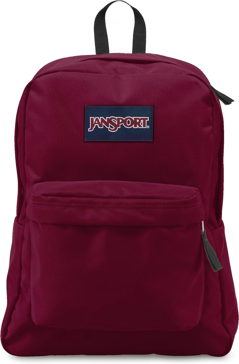 JanSport SuperBreak One Backpacks - Durable, Lightweight Bookbag with 1 Main Compartment, Front Utility Pocket with Built-in Organizer - Premium Backpack, Black - Colors B