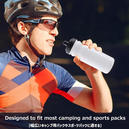 Azarxis TPU Soft Flask Collapsible Water Bottle Running Folding Gel Water Reservoir Handheld for Hydration Pack Hiking Cycling Climbing Jogging Marathon Trail Race