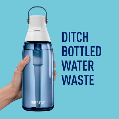 Brita 36386 Premium Water Filter Bottles, 26oz, Night Sky