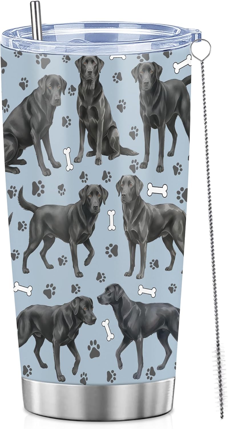 Beagle Gifts for Women Men, 40oz Stainless Steel Insulated Tumbler Travel Cup Mug, Funny and Unique Beagle Gifts for Dog Lover - Colors B