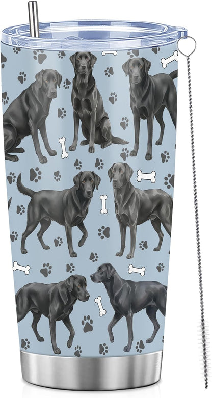 Beagle Gifts for Women Men, 40oz Stainless Steel Insulated Tumbler Travel Cup Mug, Funny and Unique Beagle Gifts for Dog Lover - Colors B
