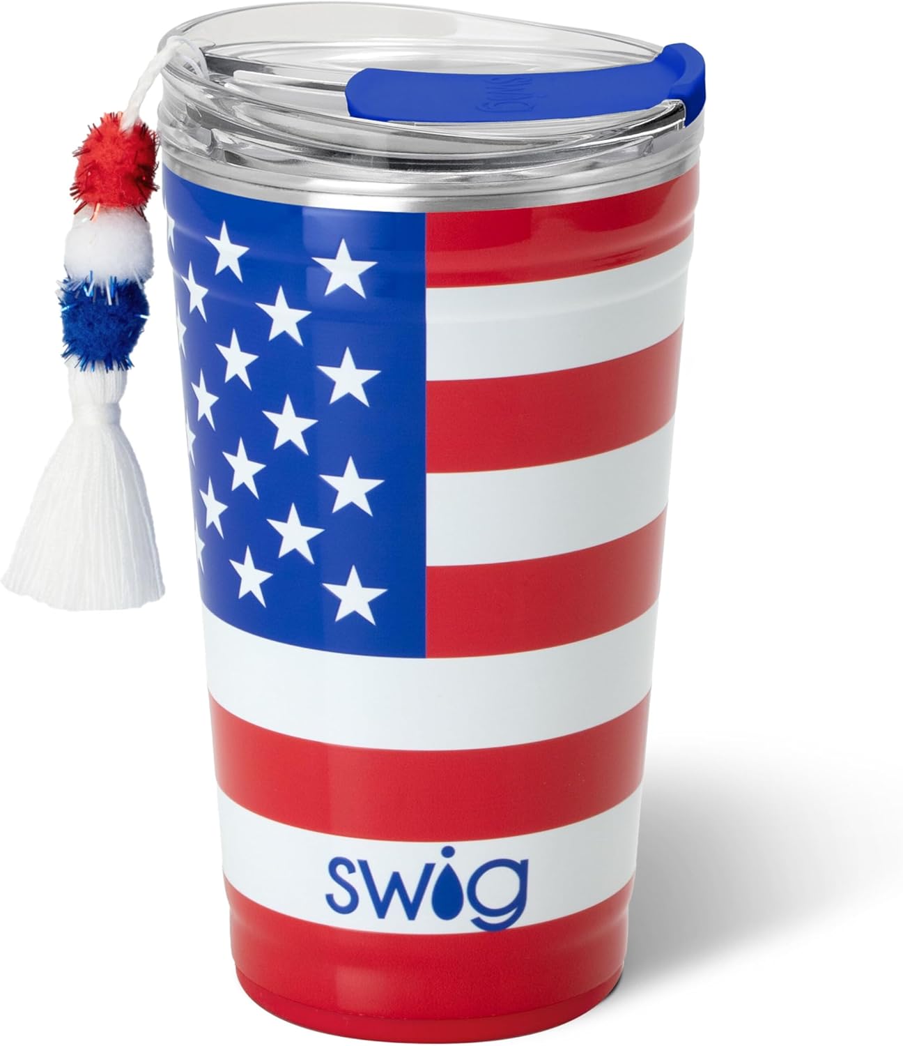 Swig Life 32oz Insulated Tumbler, Travel Coffee Tumbler with Lid, Cup Holder Friendly Travel Coffee Mug, Stainless Steel with Lid (Hayride)