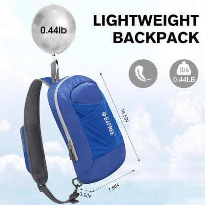 G4Free Sling Bag RFID Blocking Lightweight Crossbody Backpack Chest Shoulder Bag for Travel Sports Running