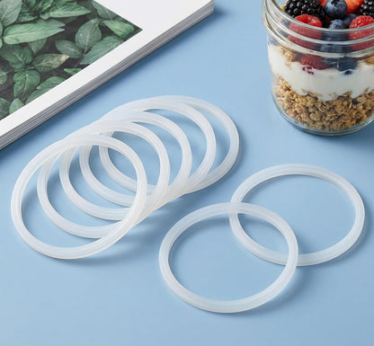 6Pcs Rubber Seal Replacement Parts Compatible with Zak Designs Kelso 15 Oz Tumbler Water Bottle Lid,Silicone Gasket Leak Proof Sealing O Rings for Zak Cup Accessories