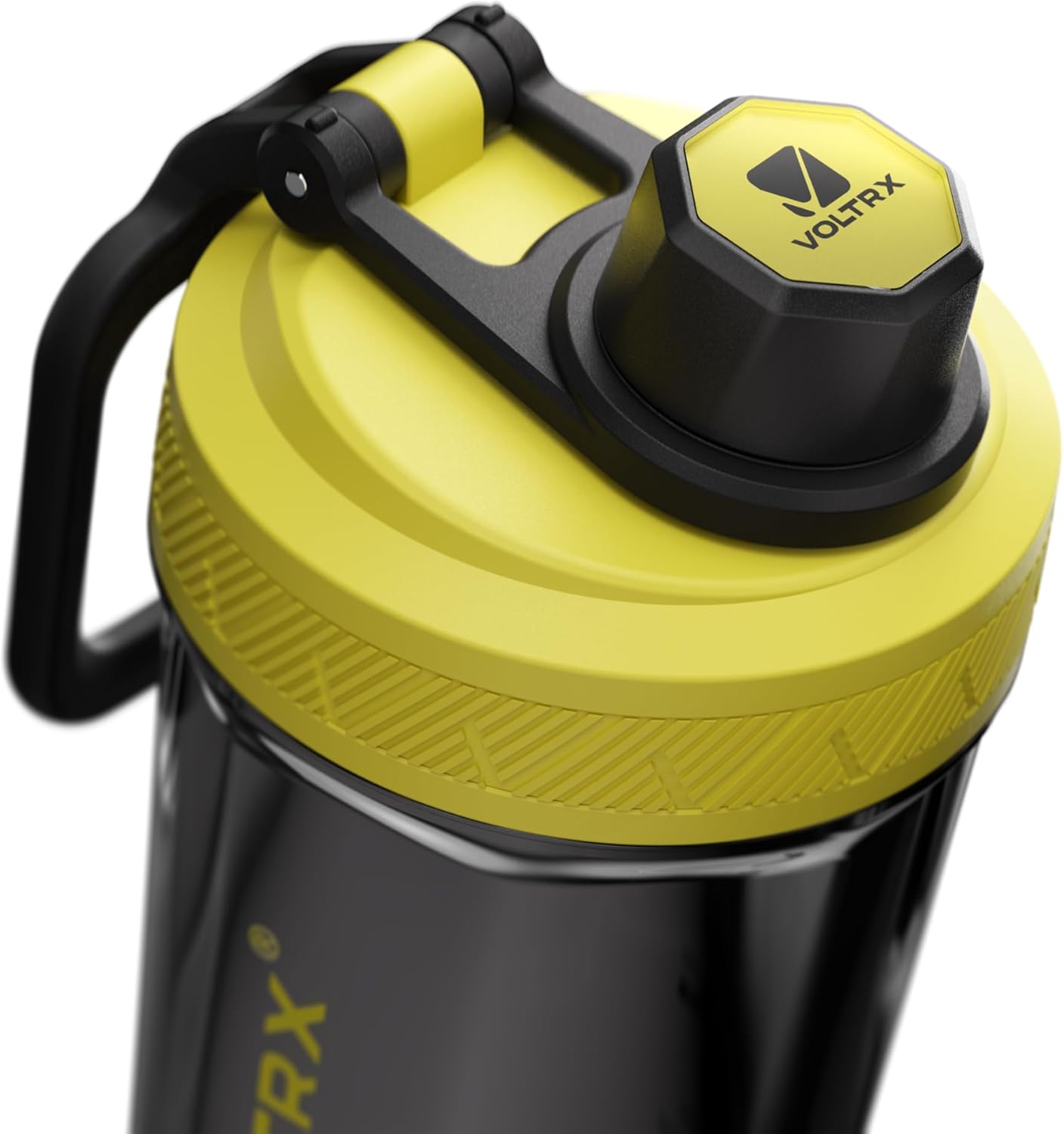 VOLTRX Electric Protein Shaker Bottle - USB Rechargeable Mixer Cup for Shakes and Meal Replacements, BPA-Free Tritan, 20oz