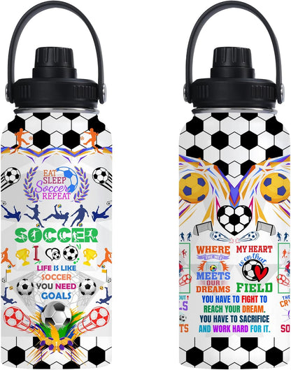 Pickleball Water Bottle 32oz Stainless Steel Insulated Vaccum with Lid, Pickleball Gifts for Pickleball Players, Pickleball Lovers, Women Girls Ladies