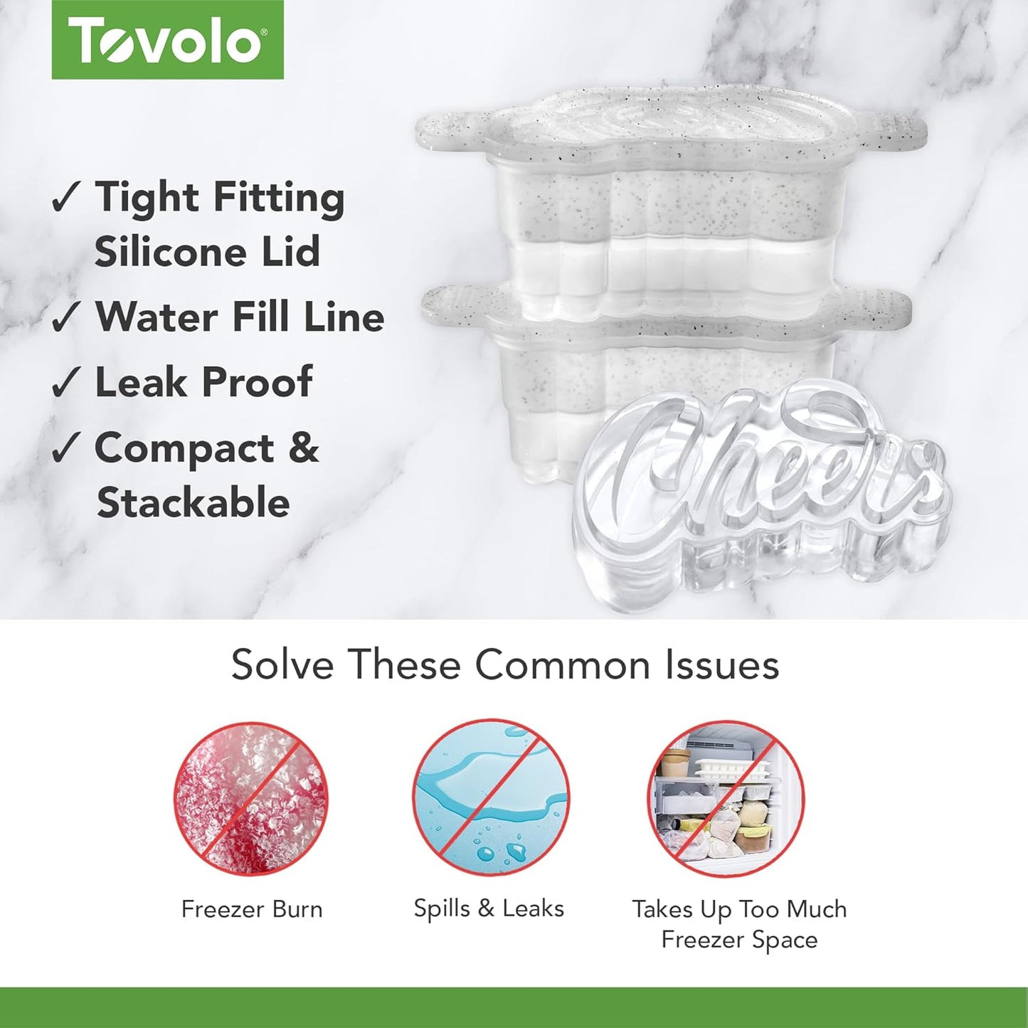 Tovolo Sphere Ice Molds - Set of 2