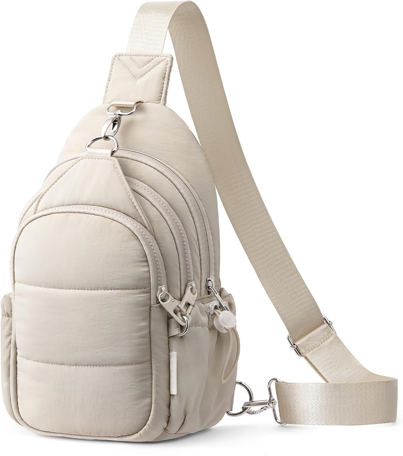 TOPEAST Sling Bag for Women, Anti-Theft Crossbody Bag with RFID Blocking & Water Bottle Holder for Travel, Water-resistant