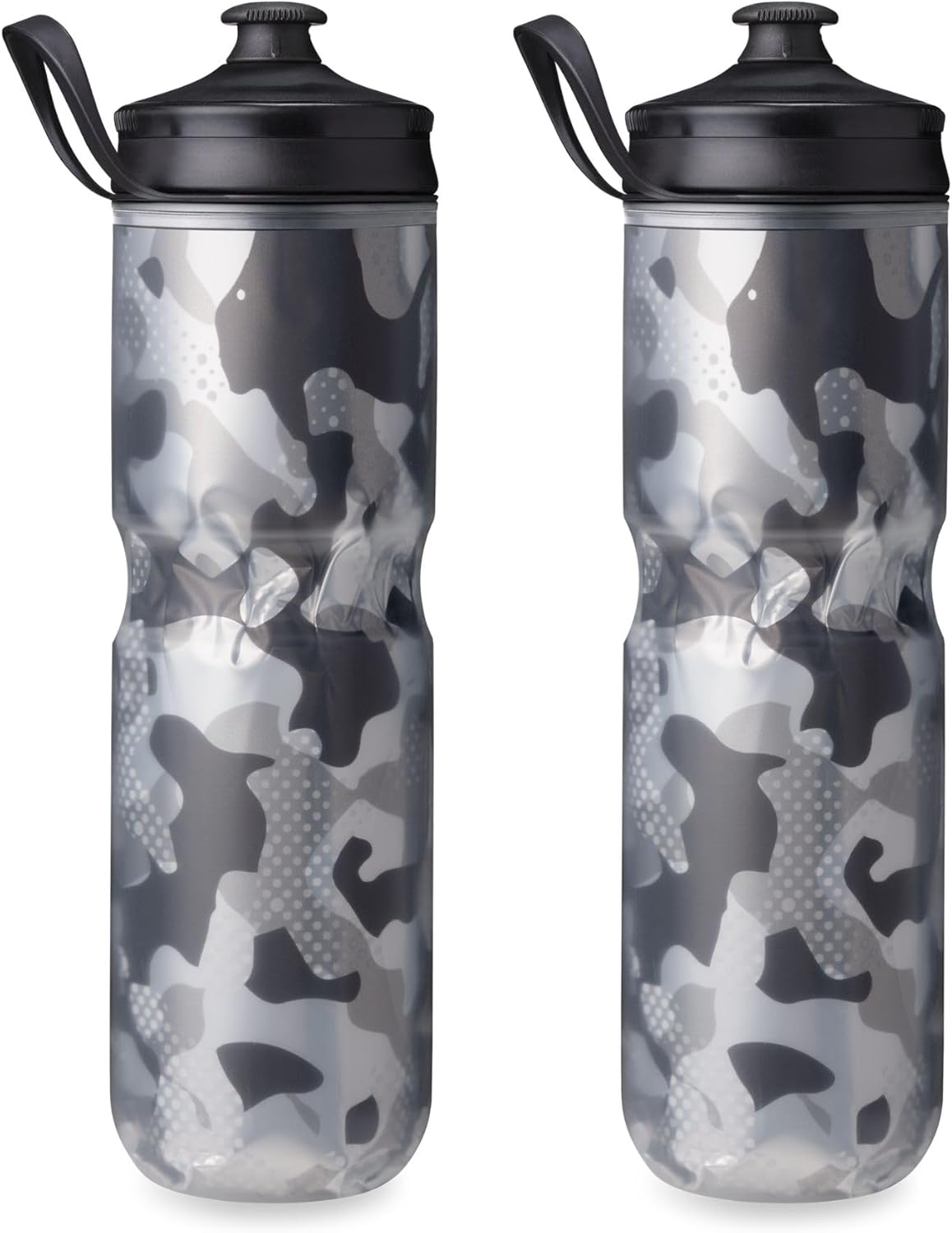 HydraPak | Polar Bottle - Polar Sport Insulated Water Bottle - BPA-Free, Sport & Bike Squeeze Bottle with Handle (Pulse Blue, 700ml / 24oz)