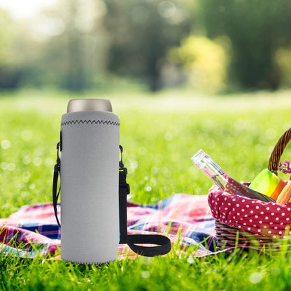 AUPET Water Bottle Bag Carrier,24oz/32oz Insulated Neoprene bottle Sling Holder Case Pouch Cover for 1000ML/750ML Bottles with Shoulder Strap for walking