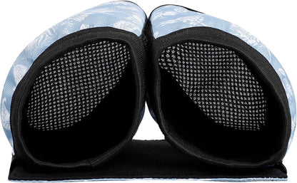 riemot Luggage Travel Cup Holder Free Hand Drink Carrier - Hold Two Coffee Mugs - Fits Roll on Suitcase Handles - Gifts for Flight Attendants Travelers Accessories Carbon Black