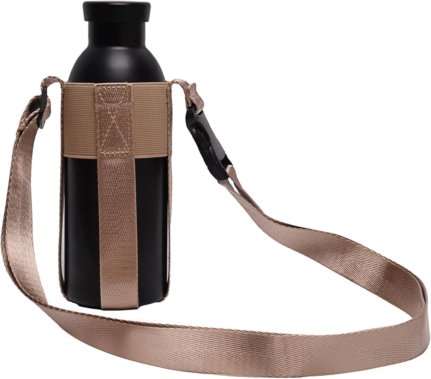 Water Bottle Shoulder Strap, Suitable for 12-32oz, Adjustable Crossbody Bottle Strap For Outdoor(Bottle Excluded)