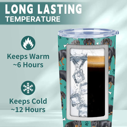 Beagle Gifts for Women Men, 40oz Stainless Steel Insulated Tumbler Travel Cup Mug, Funny and Unique Beagle Gifts for Dog Lover - Colors A