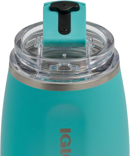 Igloo 20 oz Stainless Steel Tumbler | Sport Sipper Bottle | Thrift Pink