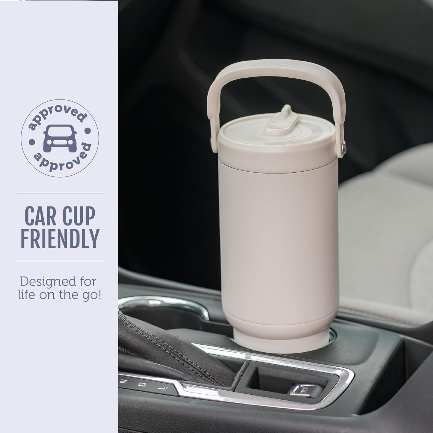 Ello Oasis Go+ 26oz Tumbler with Top Handle and Retracting Straw | Reusable Insulated Stainless Steel Cup, 100% Leakproof Water Bottle, 24 Hours Cold, Cup Holder Friendly For Travel | Wild Rasberry