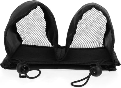 Luggage Travel Cup Holder Free Hand Drink Carrier Hold Two Coffee, Luggage Drink Holder for Suitcase for Most Flight Attendants, Business People, Travel Essentials(Black)