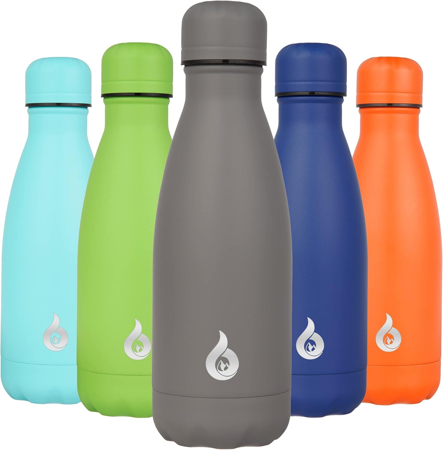 BJPKPK Insulated Water Bottle 12oz Small Stainless Steel Water Bottles Reusable Metal Thermal Keep Cold and Hot,Dreamy Purple - Colors B