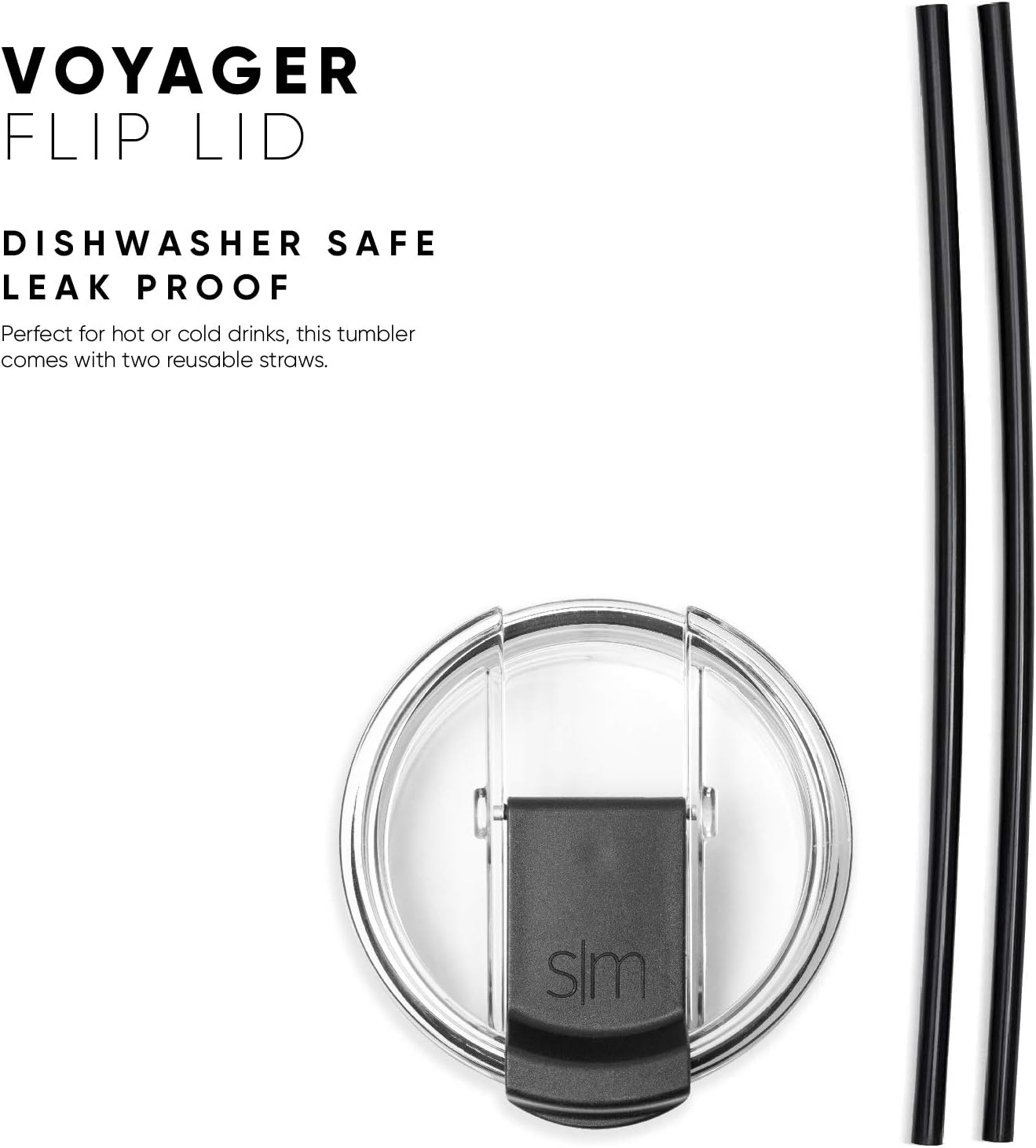 Simple Modern Voyager Tumbler with Flip Lid | Travel Coffee Mug | Insulated Stainless Steel Cold Brew Iced or Hot Coffee Cup | Gifts for Women Men Her Him | 16oz, Almond Birch