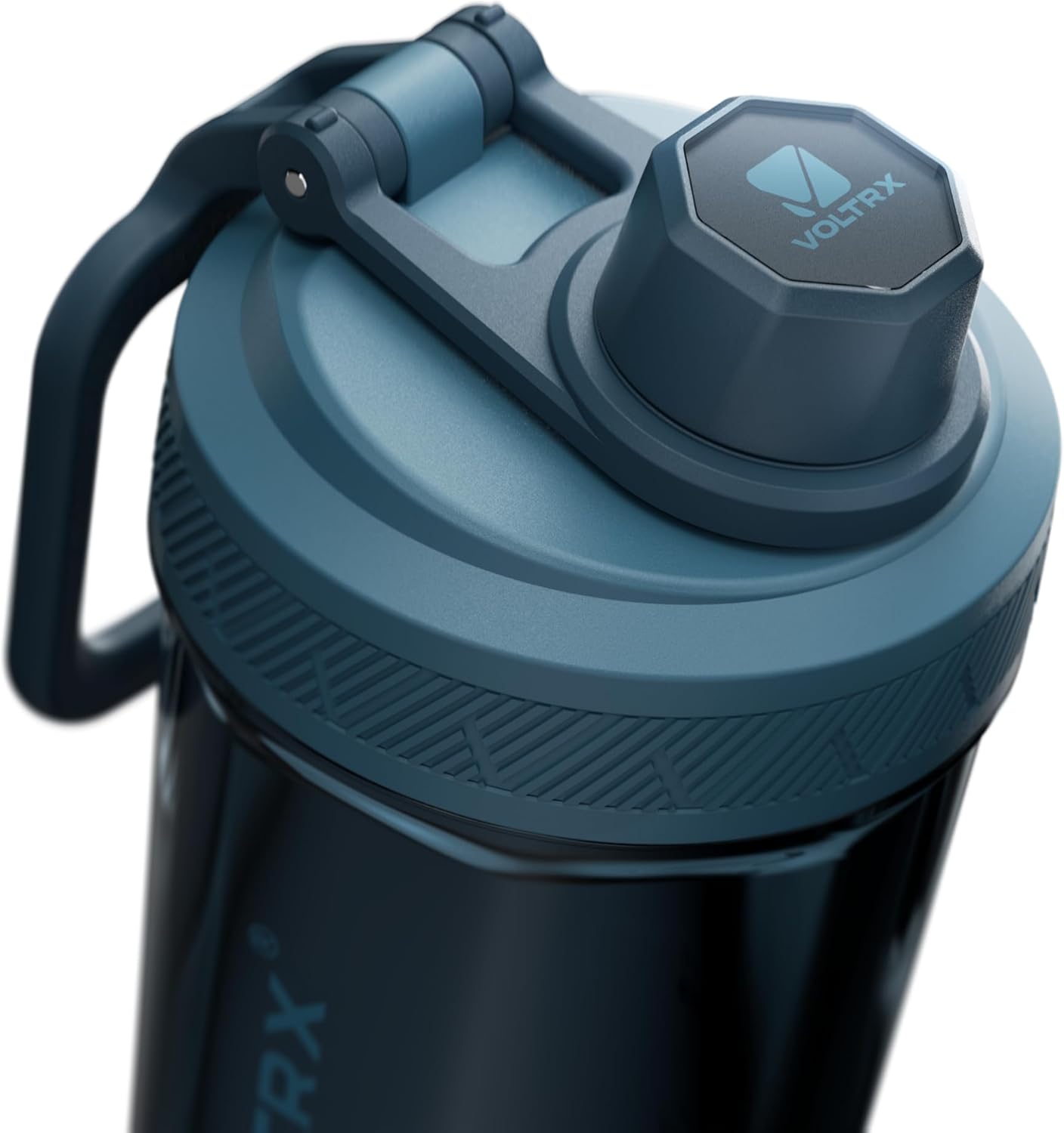 VOLTRX Electric Protein Shaker Bottle - USB Rechargeable Mixer Cup for Shakes and Meal Replacements, BPA-Free Tritan, 20oz
