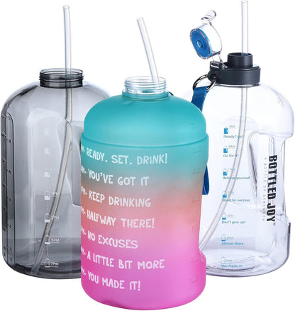 ALINK 15 inch Extra Long Reusable Black Silicone Straws, 4-Pack Flexible Straws for Stanley 40 oz Tumbler, 1 Gallon Water Bottle, Wine Bottle, 128 64 oz Tumbler with Brush